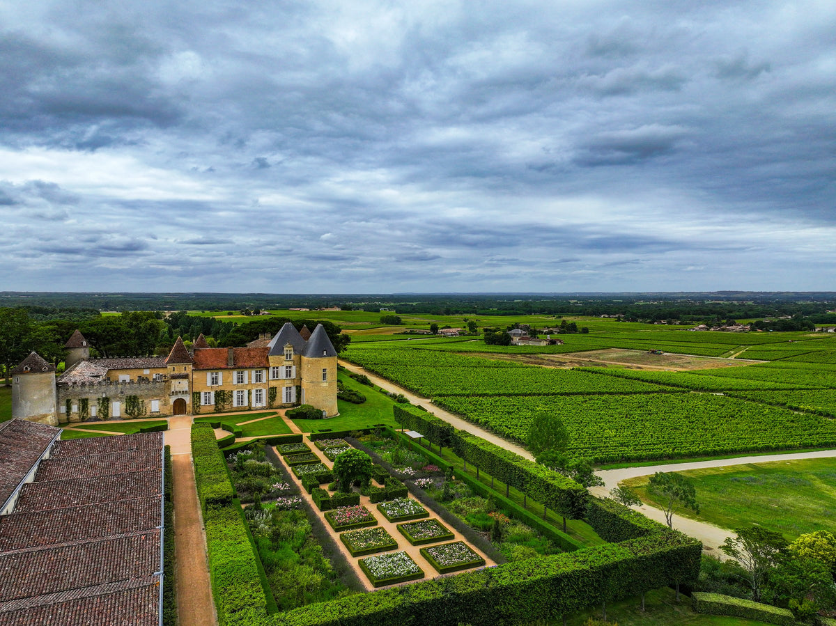 Chateau d'Yquem from above