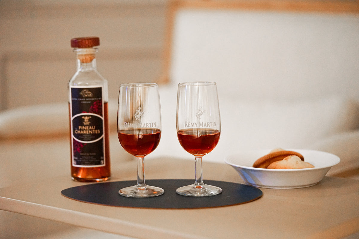 Cognac tasting at Chais Monnet