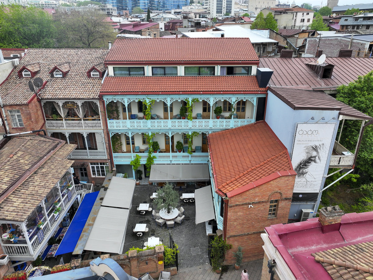 The Blue Fox Hotel, Tbilisi from above
