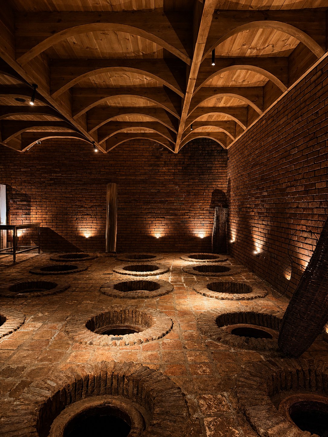 Chateau Buera qvevri cellar