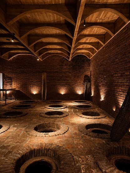 Chateau Buera qvevri cellar