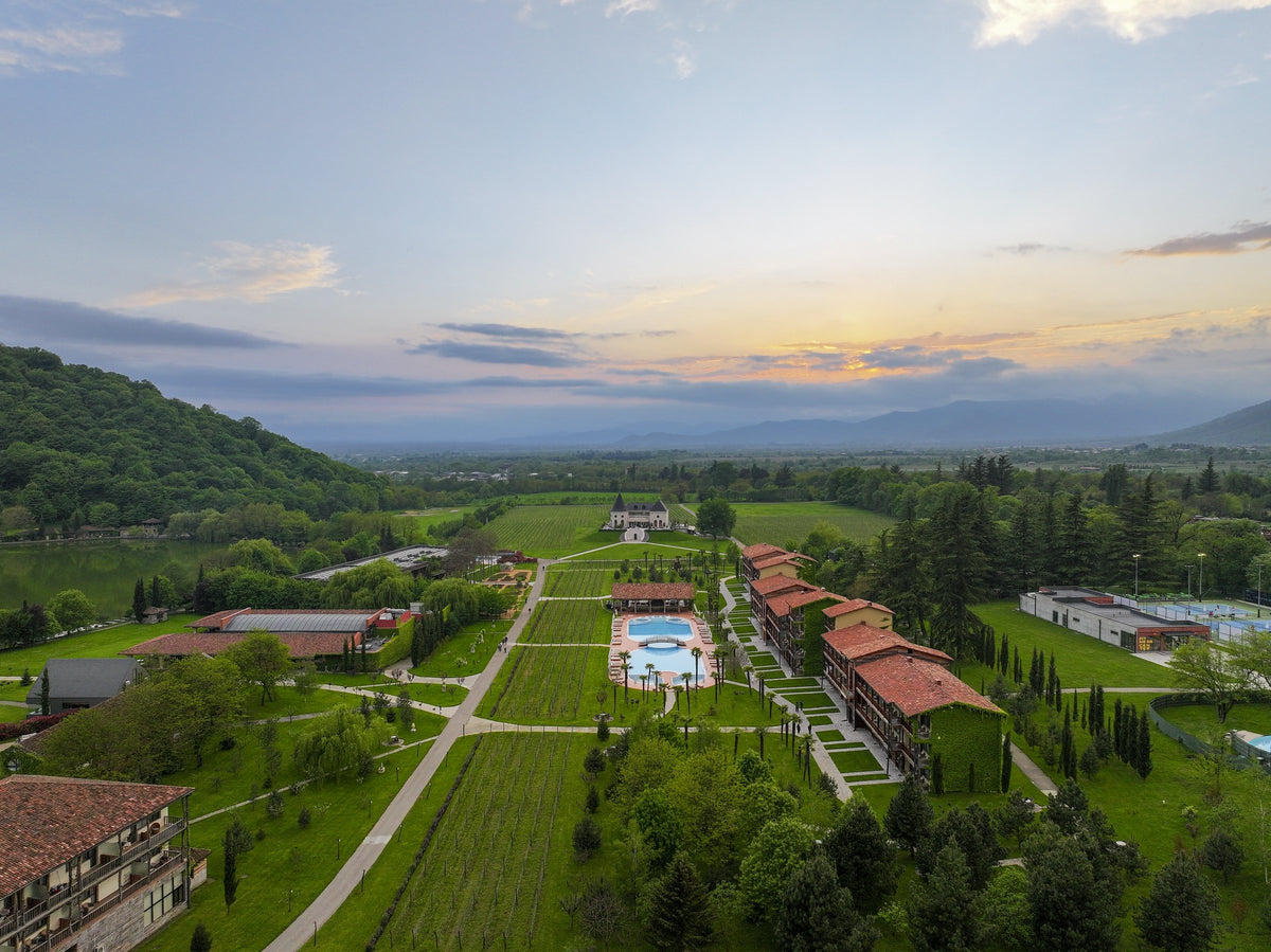 Lopota Lake Resort at dusk