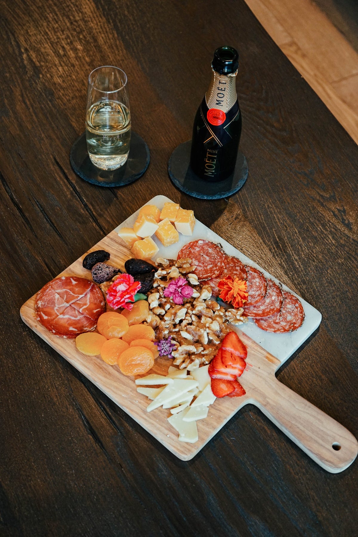 Welcome board at The Piccolo
