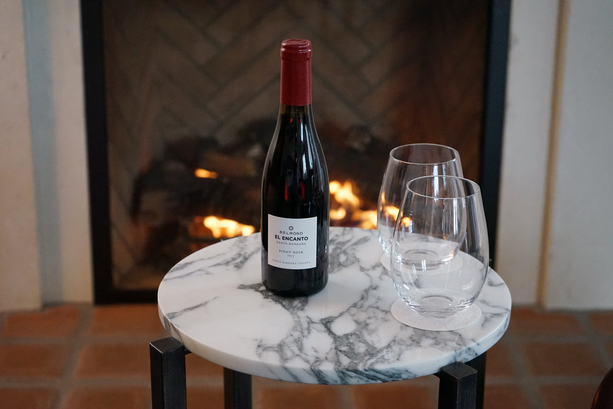 Fireside wine, Santa Barbara